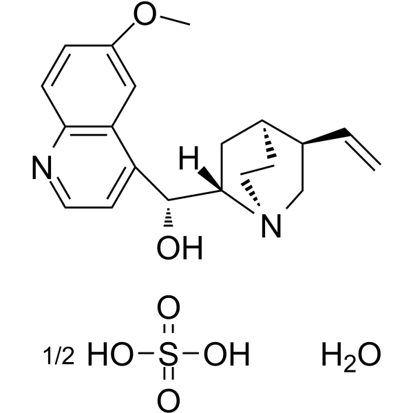 Quinine hemisulfate hydrate (quinine sulfate hydrate) 207671-44-1